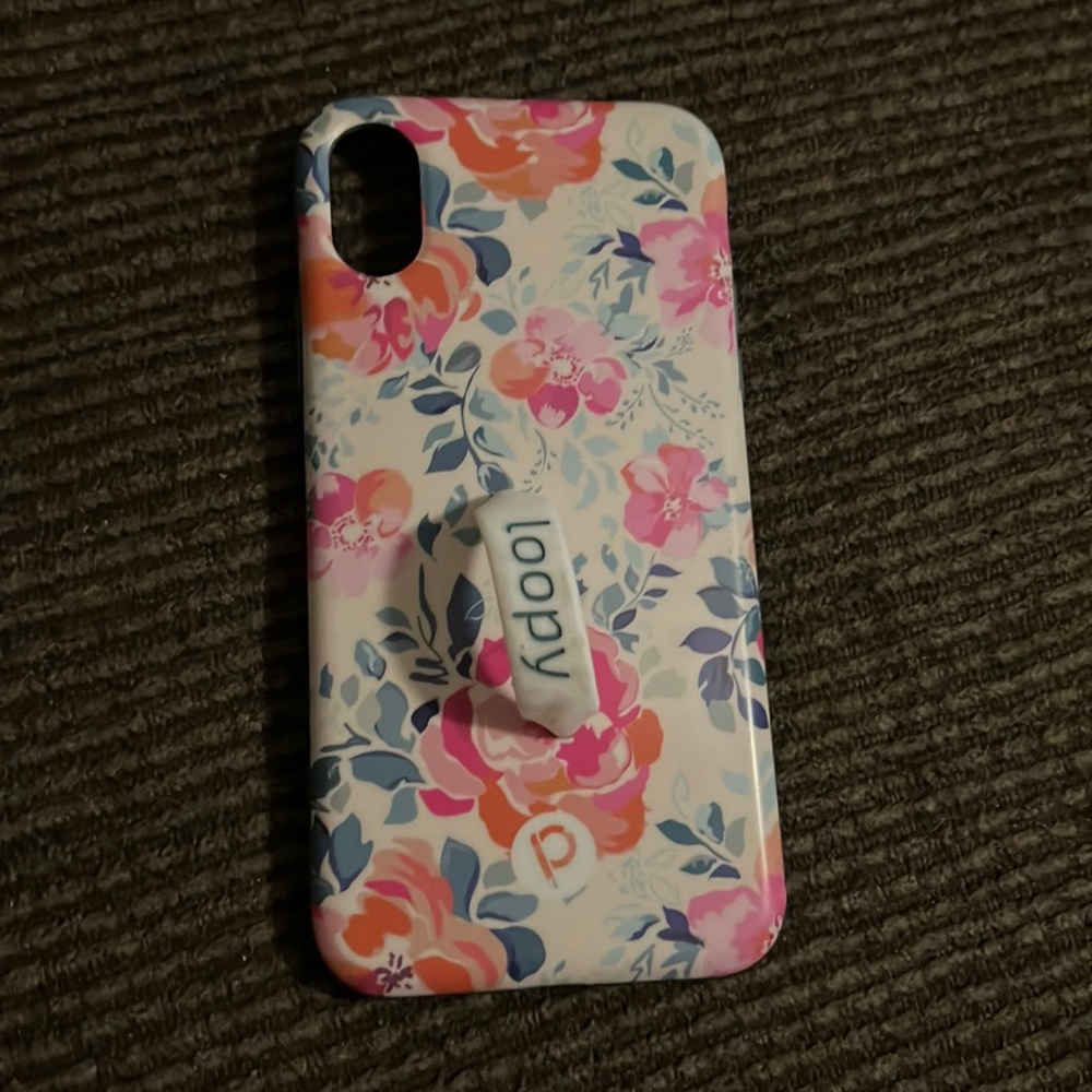 Loopy case for iPhone X/XS. Gardenia matte